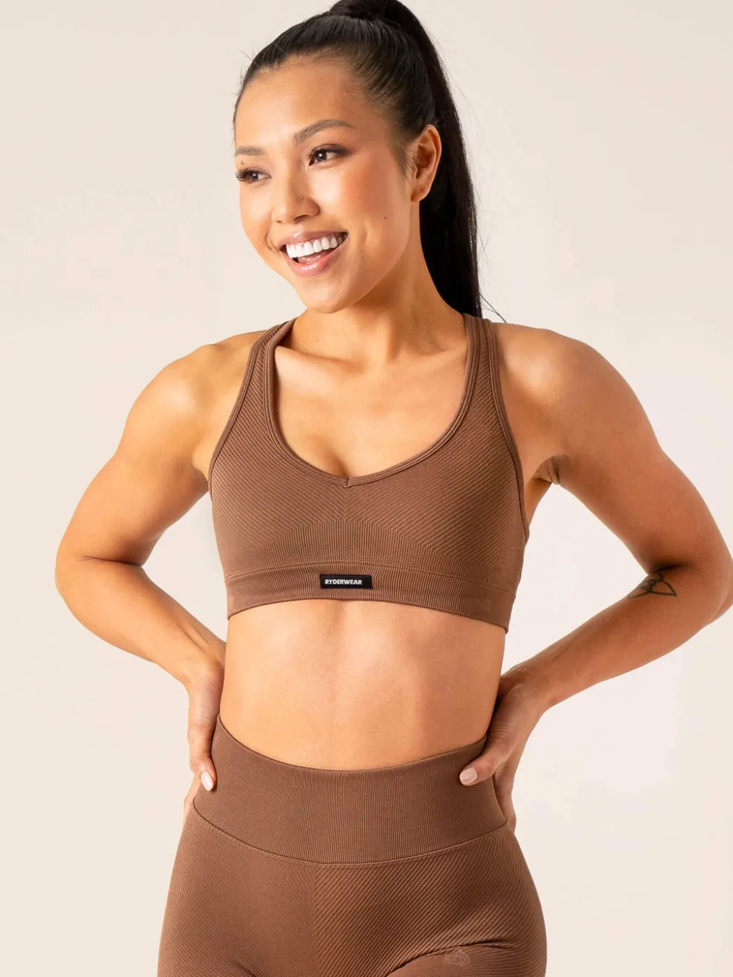 Circuit Rib Seamless Sports Bra