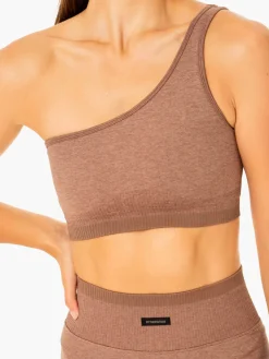 Excel Seamless One Shoulder Sports Bra