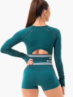 Freestyle Seamless Long Sleeve Crop