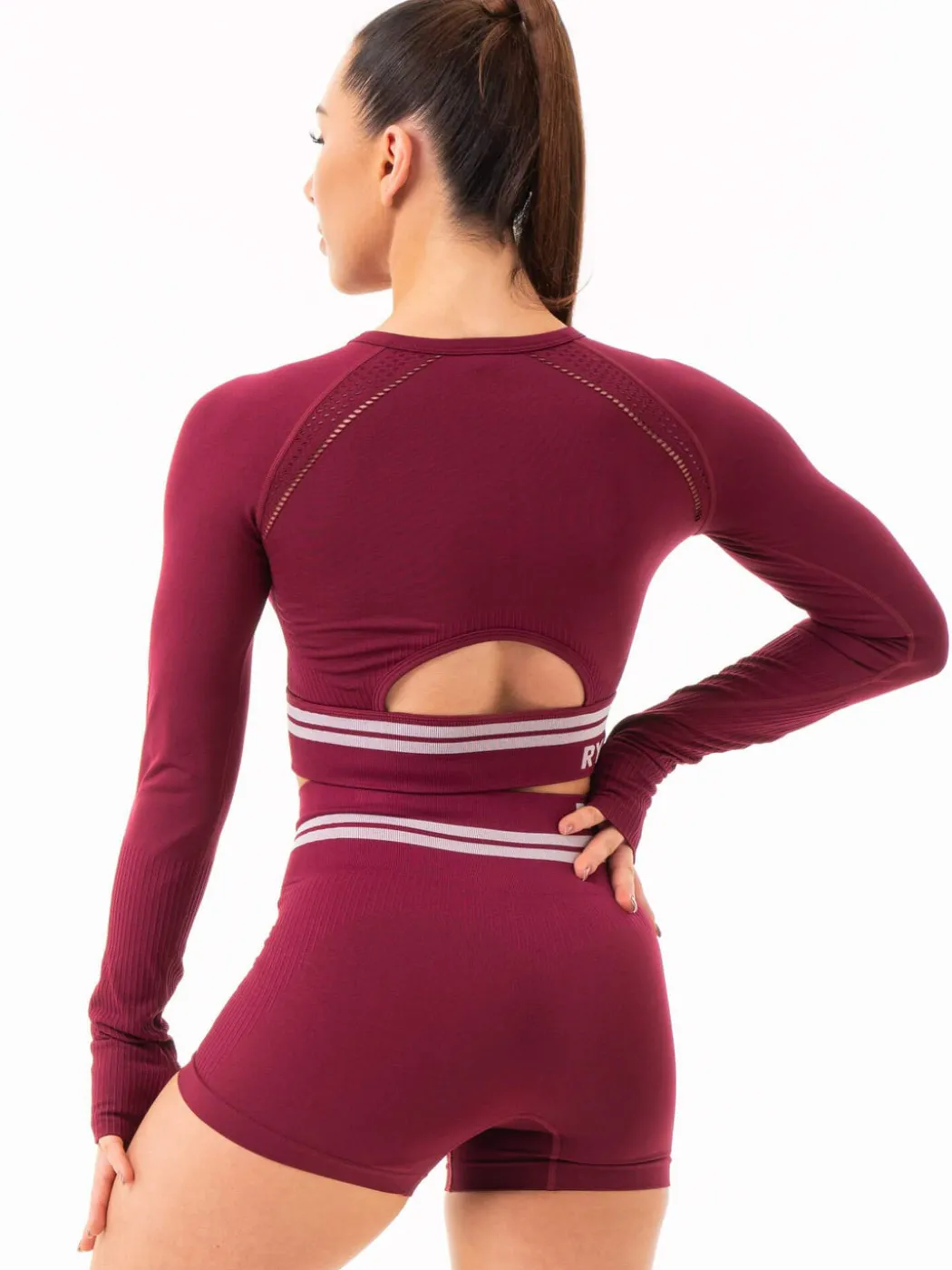 Freestyle Seamless Long Sleeve Crop