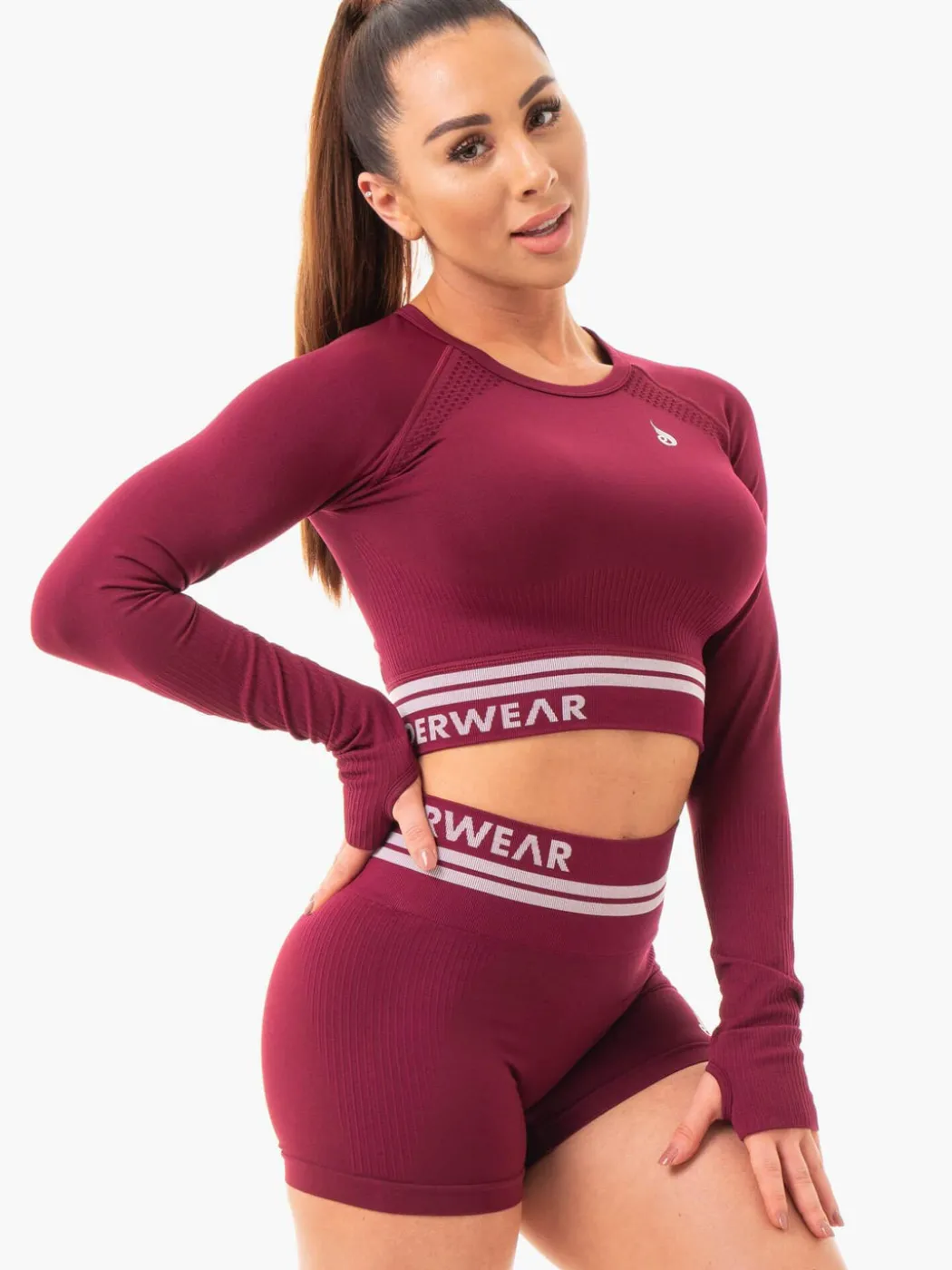 Freestyle Seamless Long Sleeve Crop