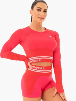 Freestyle Seamless Long Sleeve Crop