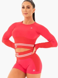 Freestyle Seamless Long Sleeve Crop