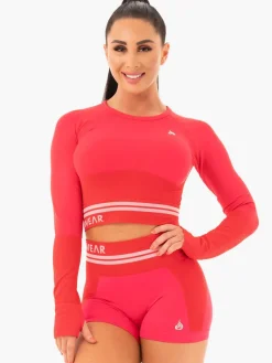 Freestyle Seamless Long Sleeve Crop