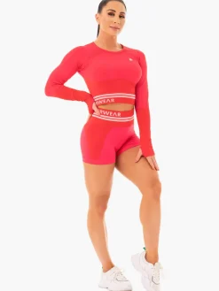 Freestyle Seamless Long Sleeve Crop