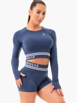 Freestyle Seamless Long Sleeve Crop