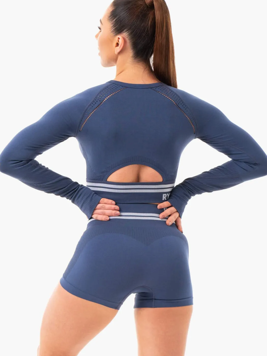 Freestyle Seamless Long Sleeve Crop