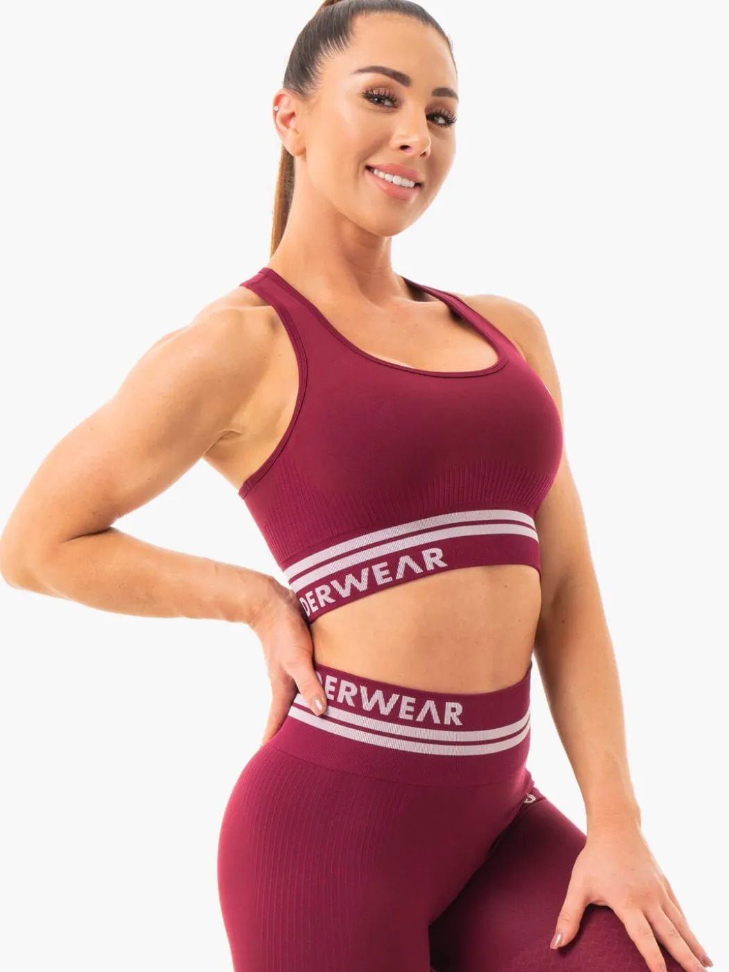 Freestyle Seamless Longline Sports Bra