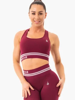 Freestyle Seamless Longline Sports Bra