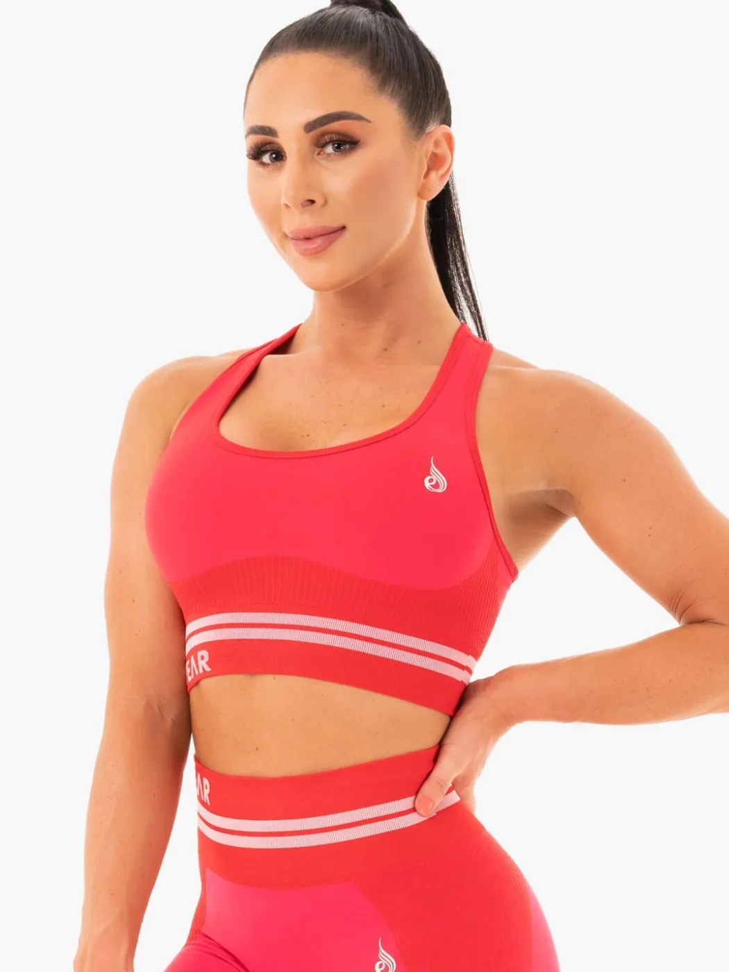 Freestyle Seamless Longline Sports Bra