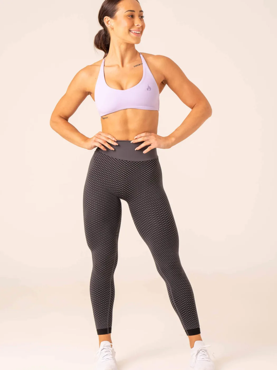 Honeycomb Scrunch Seamless Leggings
