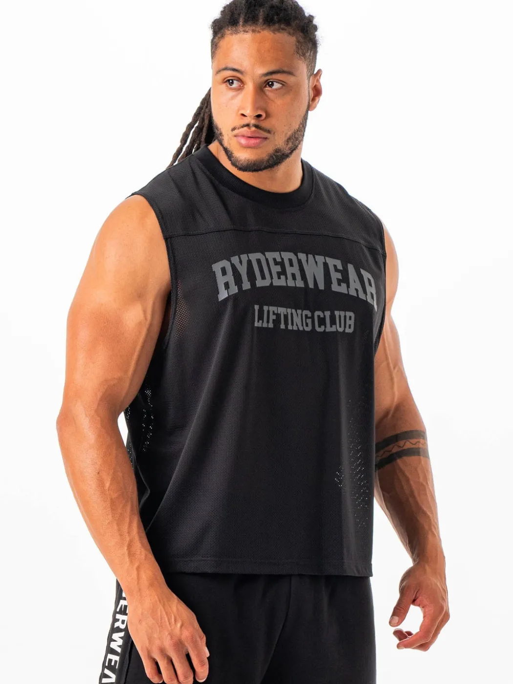 Mesh Flex Muscle Tank