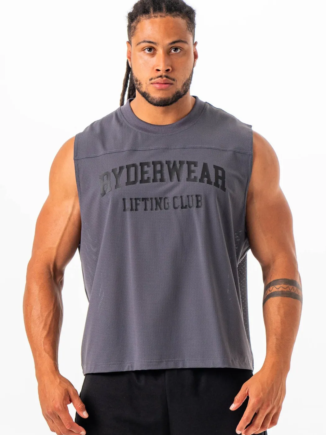 Mesh Flex Muscle Tank