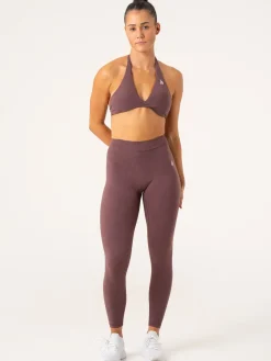 NKD Stonewash Halter Sports Bra