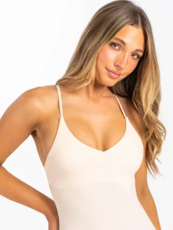 NKD V Scrunch Bodysuit