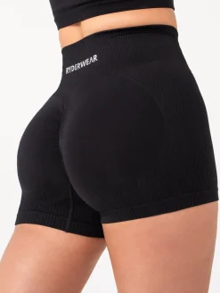 Rib Scrunch Seamless Shorts