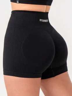 Rib Scrunch Seamless Shorts