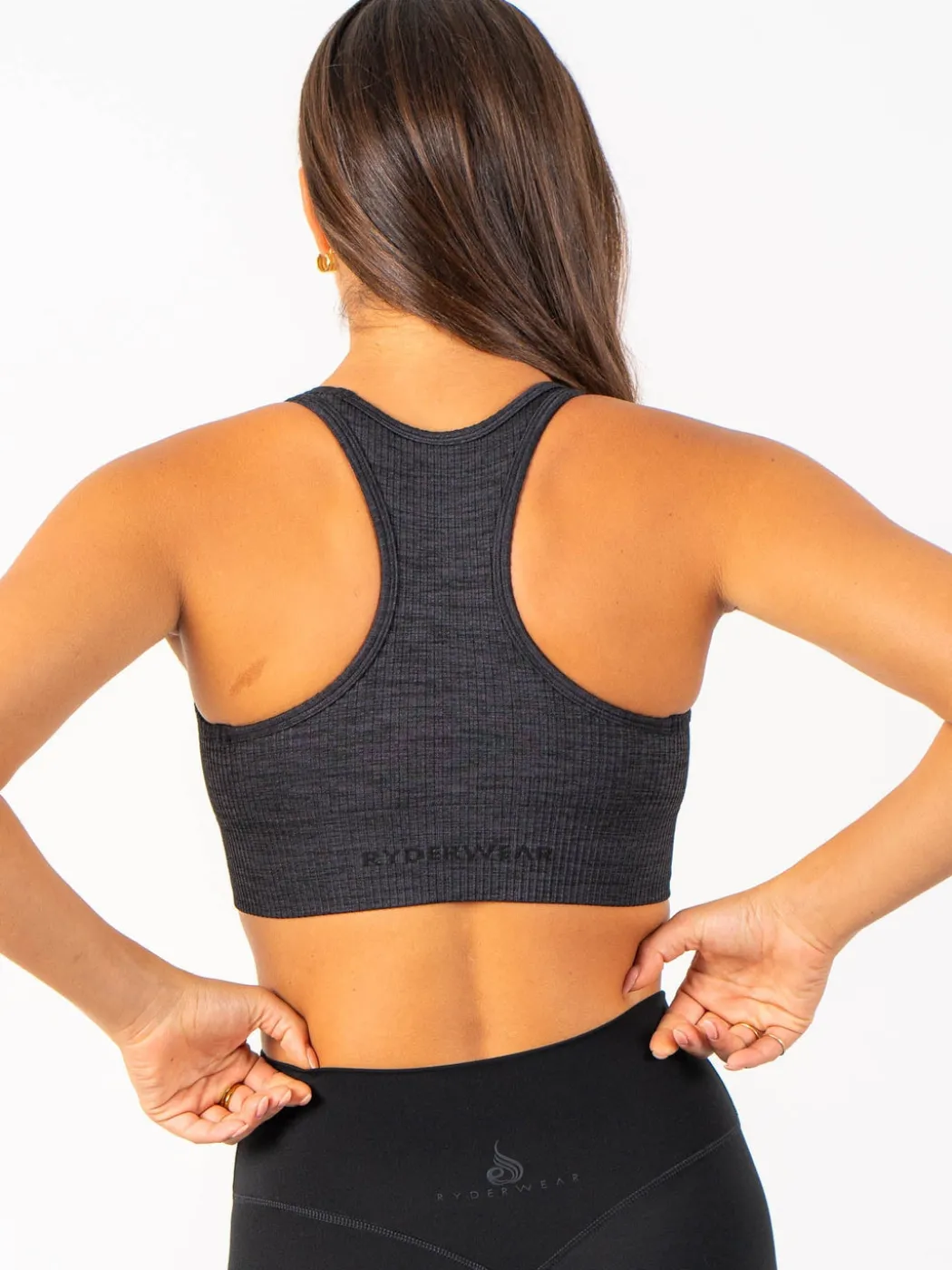 Rib Seamless Sports Bra
