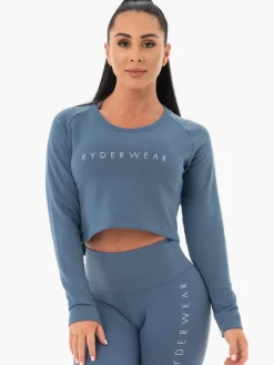 Staples Cropped Sweater