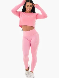 Staples Cropped Sweater
