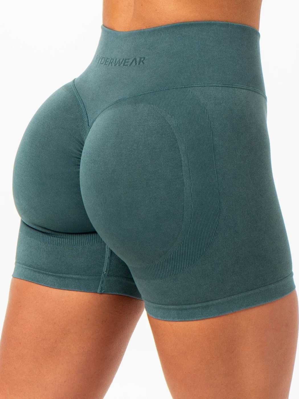 Stonewash Scrunch Seamless Shorts