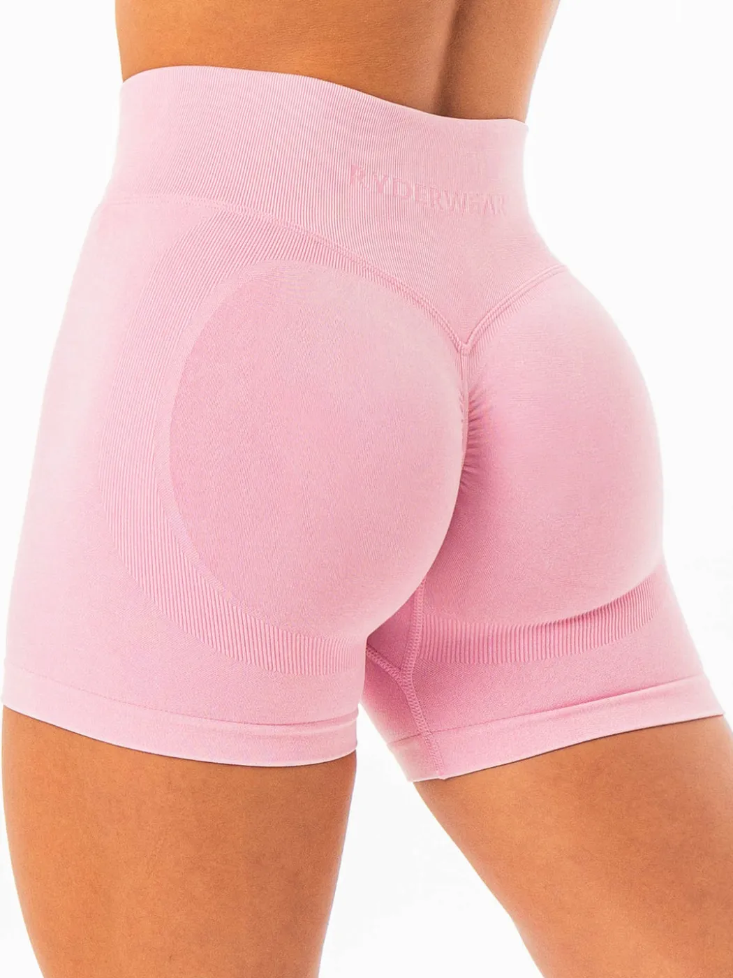 Stonewash Scrunch Seamless Shorts