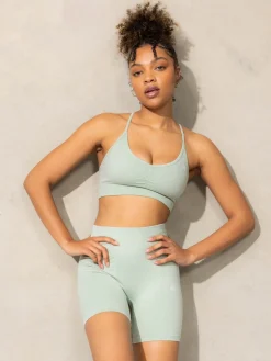 Stonewash Scrunch Seamless Shorts