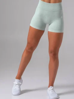 Stonewash Seamless Invisible Scrunch Shorts