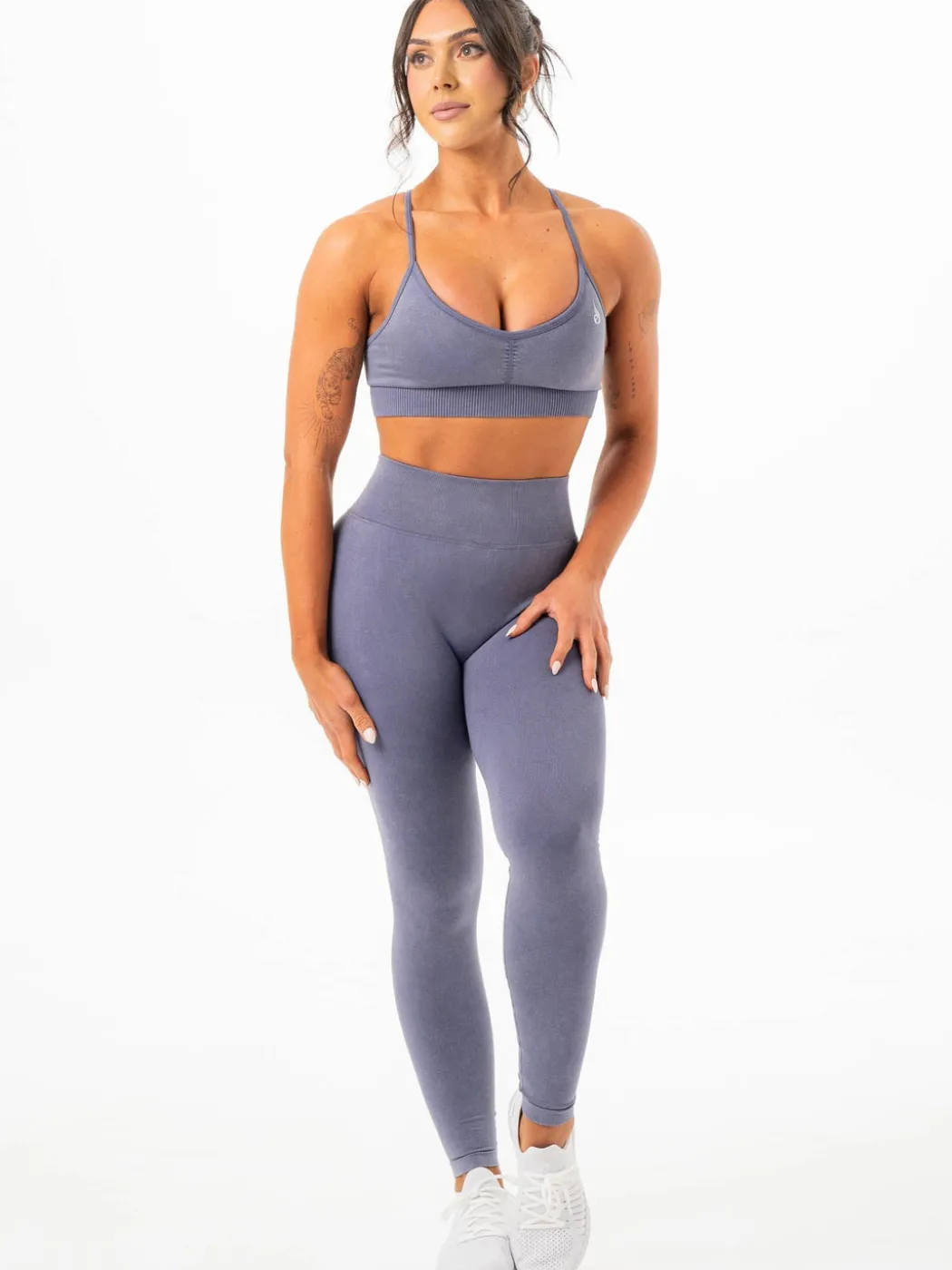 Stonewash Seamless Sports Bra
