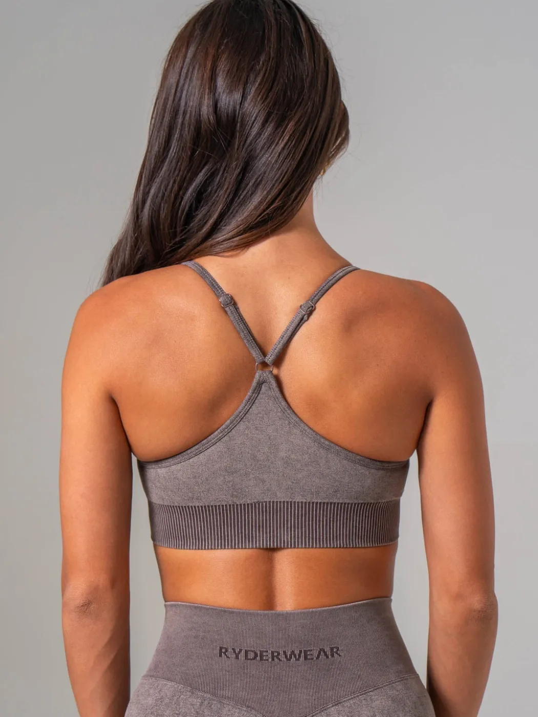 Stonewash Seamless Sports Bra