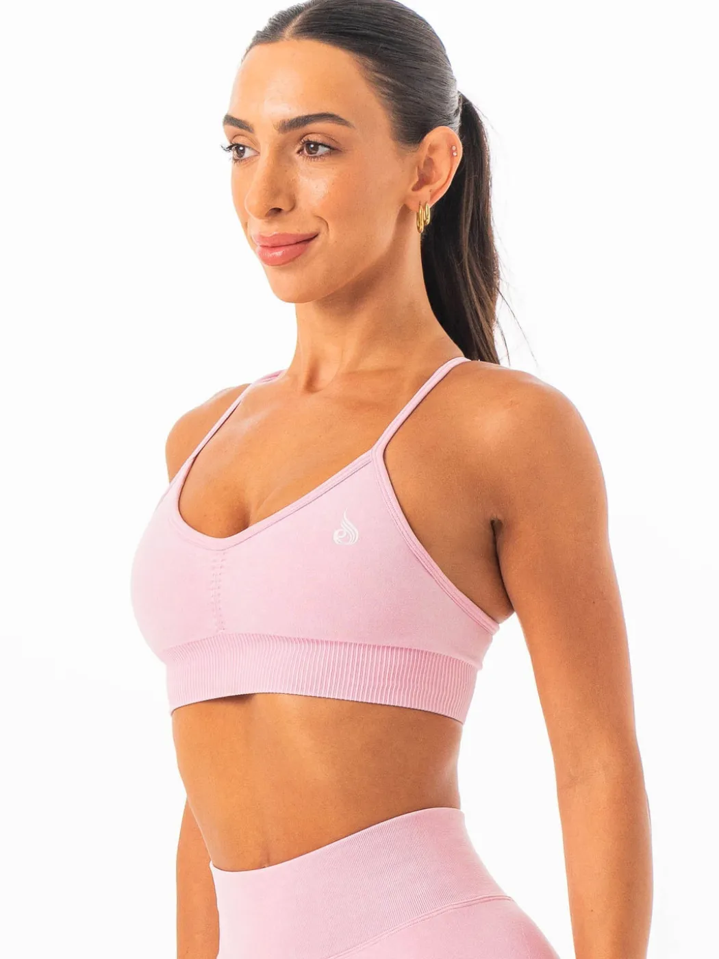 Stonewash Seamless Sports Bra