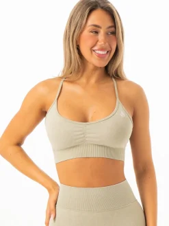 Stonewash Seamless Sports Bra