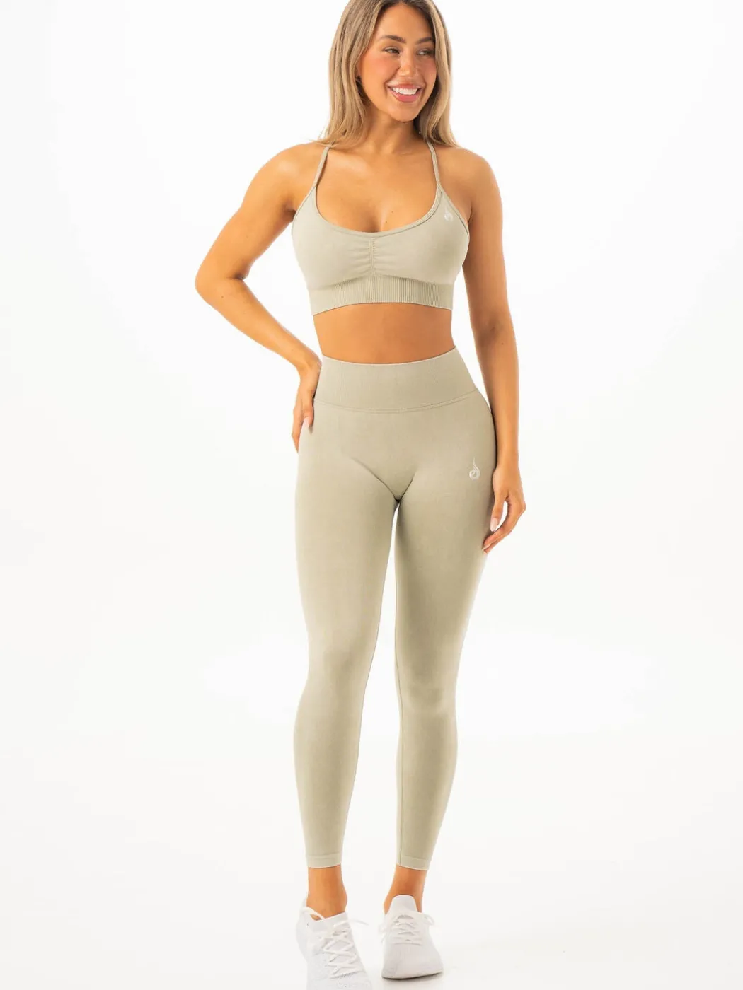 Stonewash Seamless Sports Bra