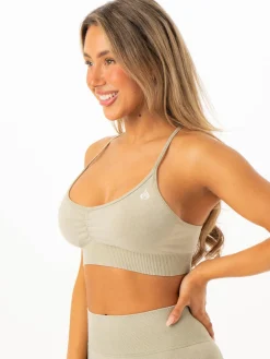 Stonewash Seamless Sports Bra