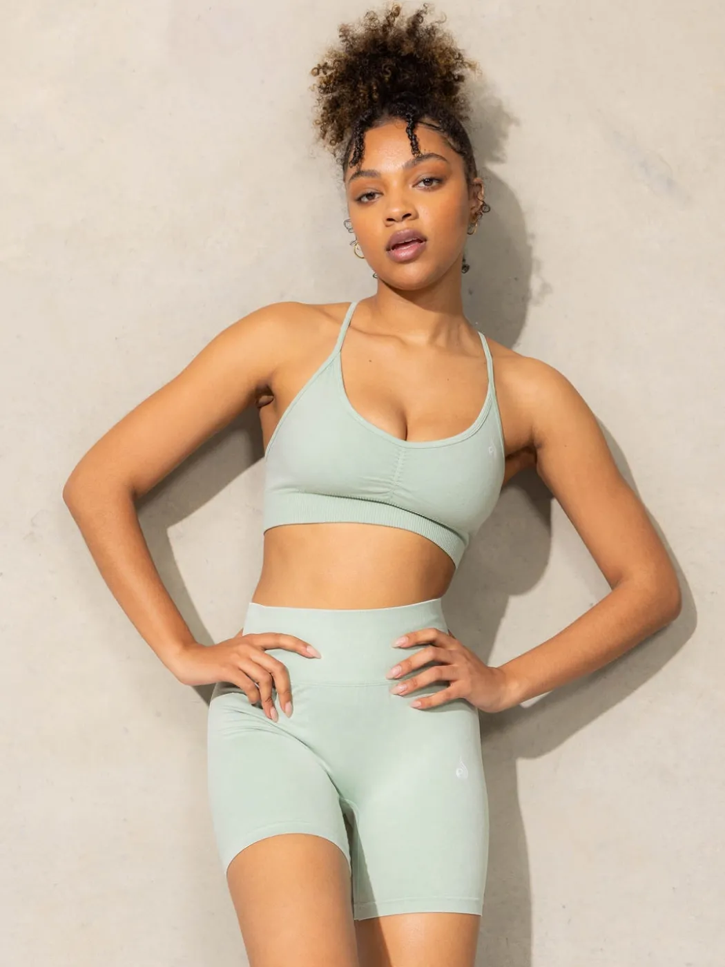 Stonewash Seamless Sports Bra