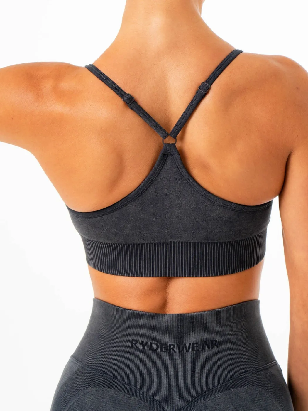 Stonewash Seamless Sports Bra