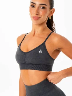 Stonewash Seamless Sports Bra