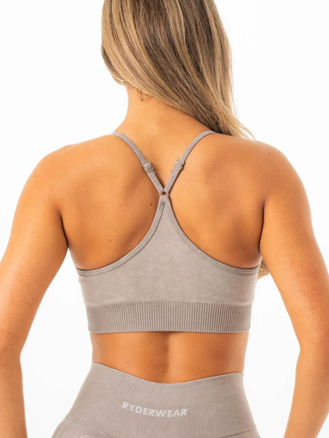 Stonewash Seamless Sports Bra
