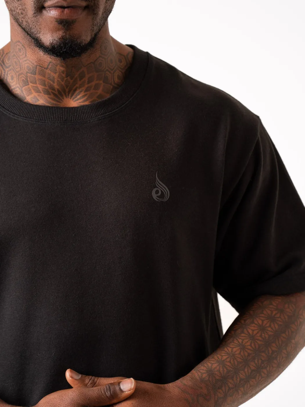 Throwback Fleece Oversized T-Shirt