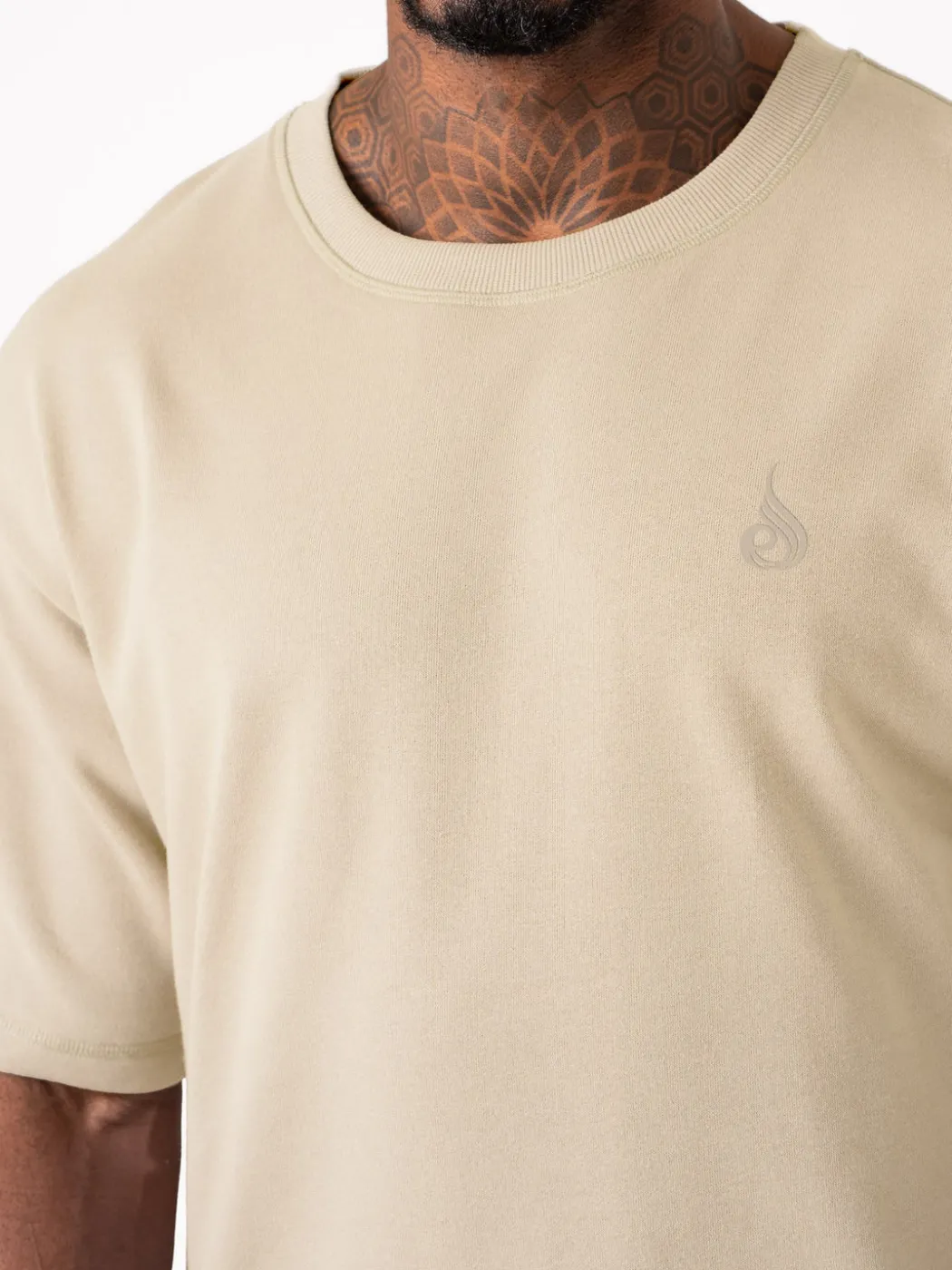 Throwback Fleece Oversized T-Shirt