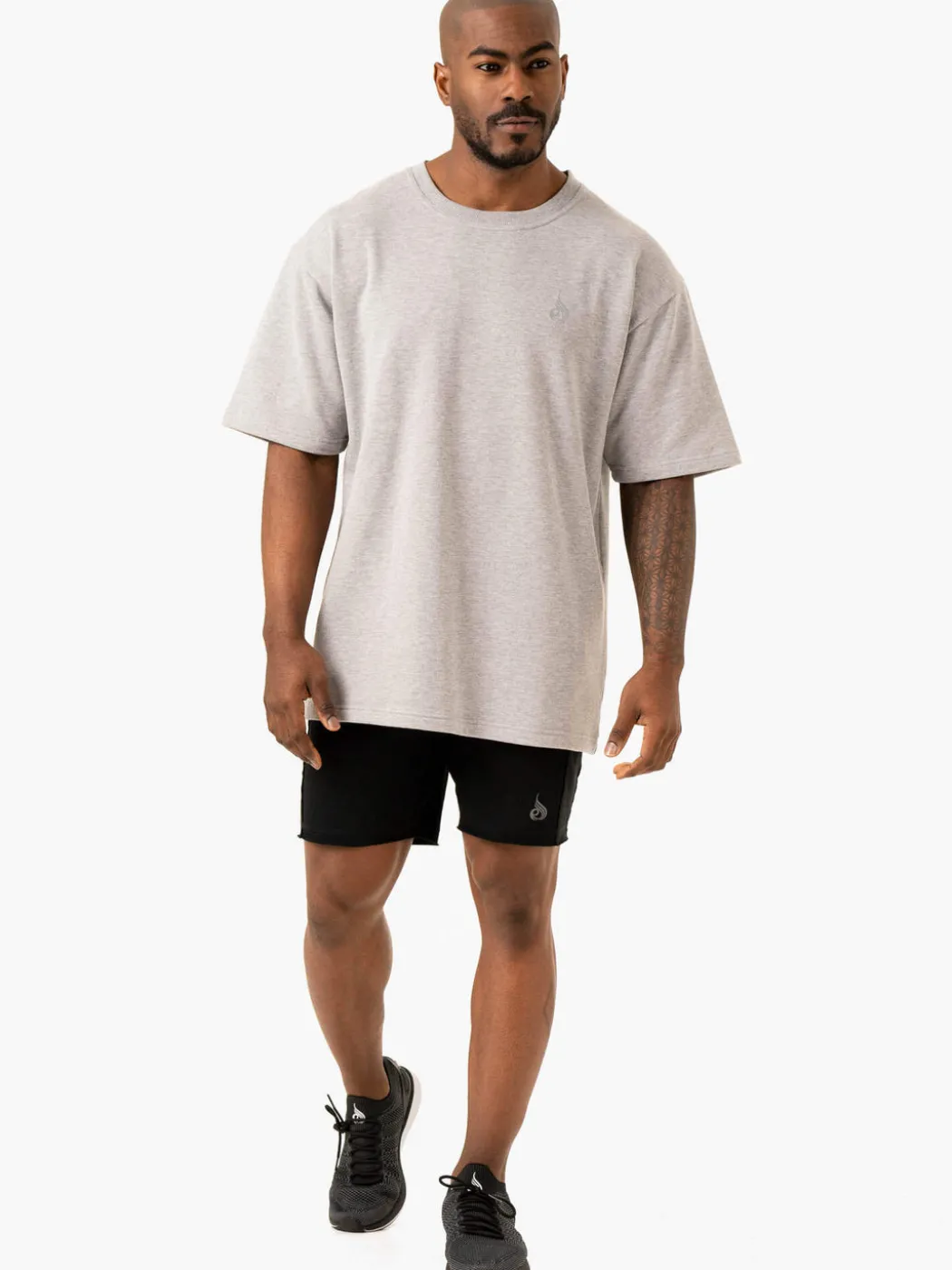 Throwback Oversized Fleece T-Shirt