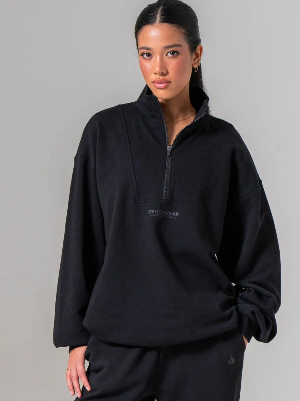 Unisex Fleece Half Zip