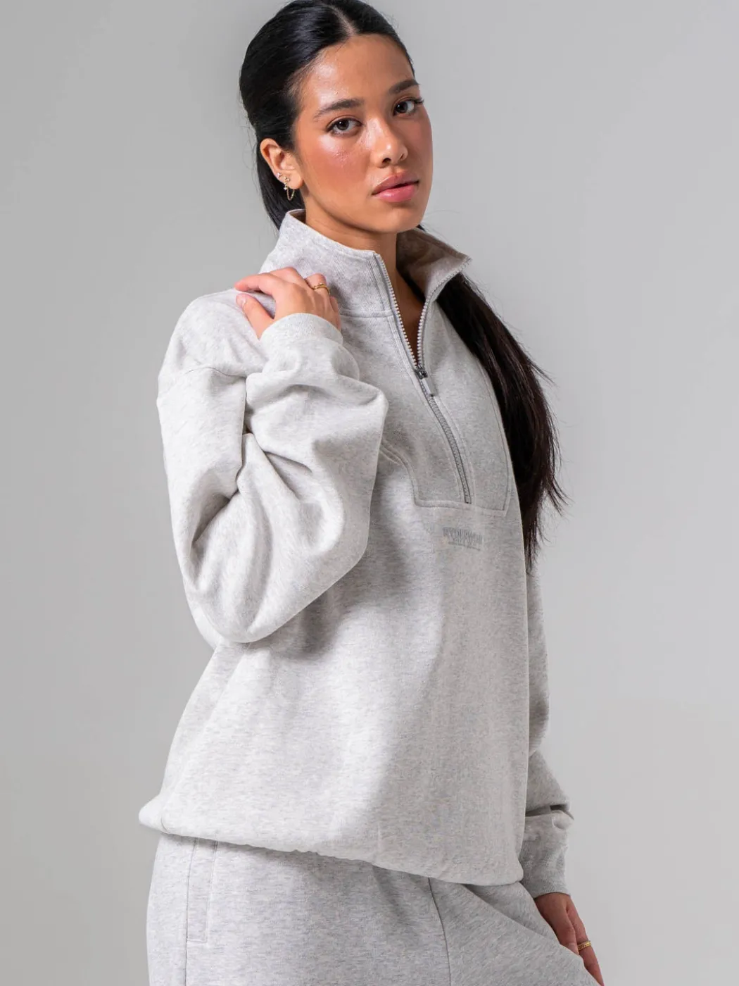 Unisex Fleece Half Zip