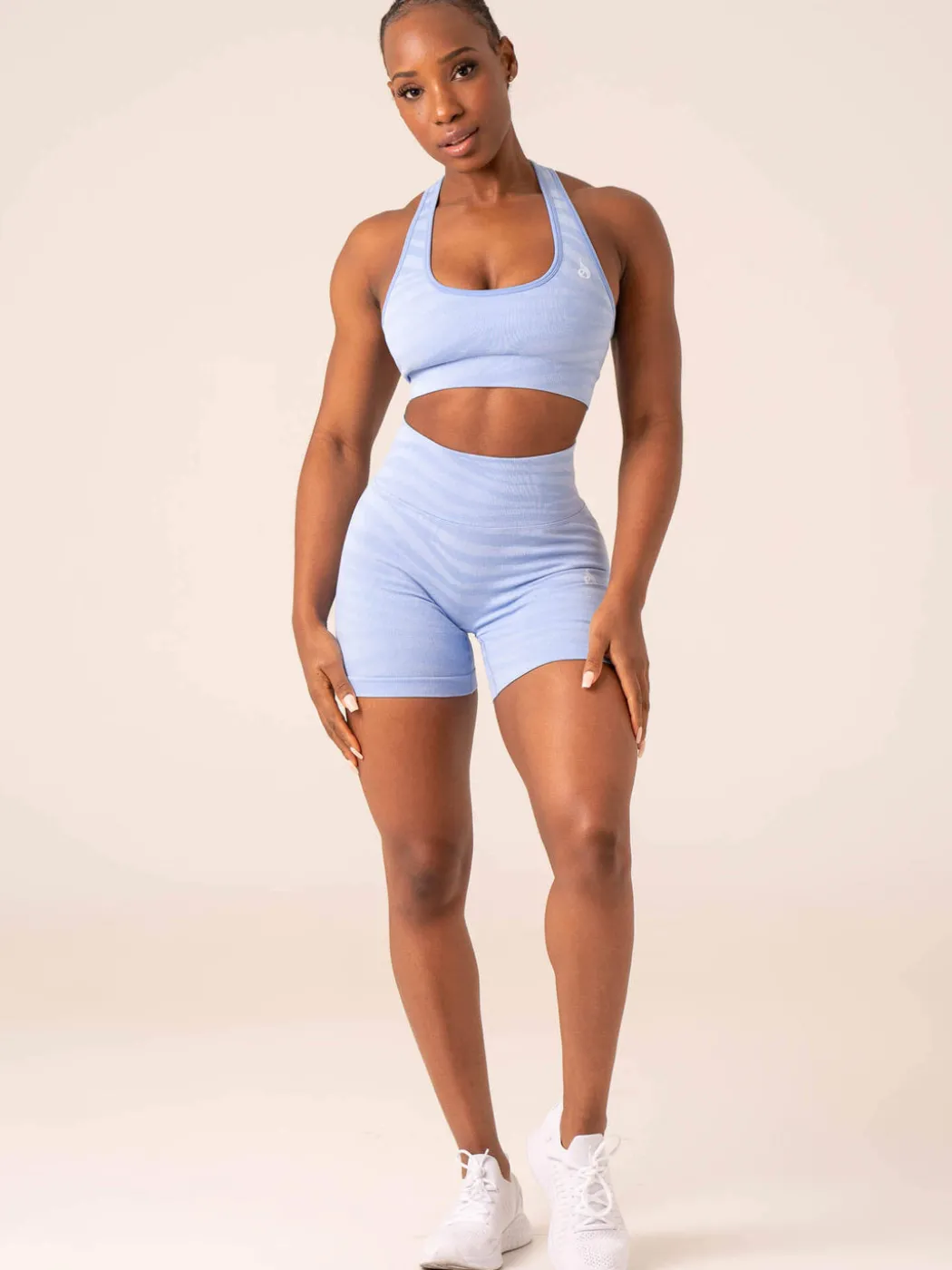 Zebra Seamless Sports Bra
