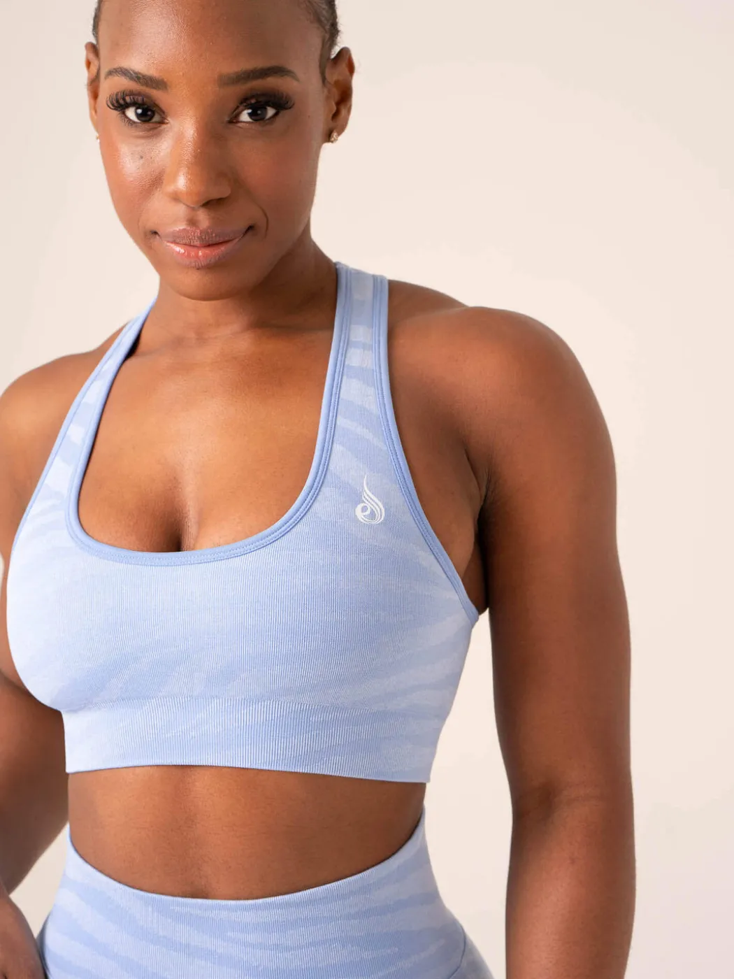 Zebra Seamless Sports Bra